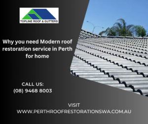 modern roof restoration service in Perth