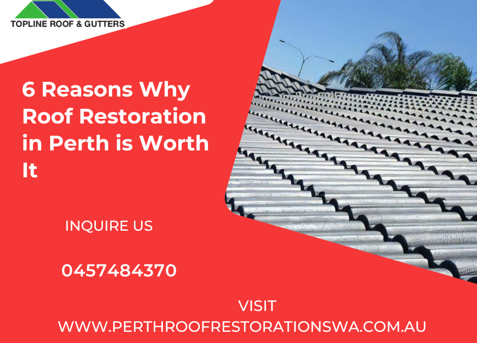 Roof restoration in Perth